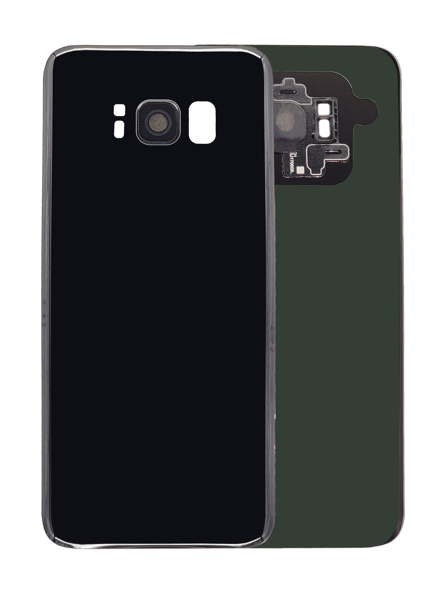 Samsung S8 Back Cover (Black)