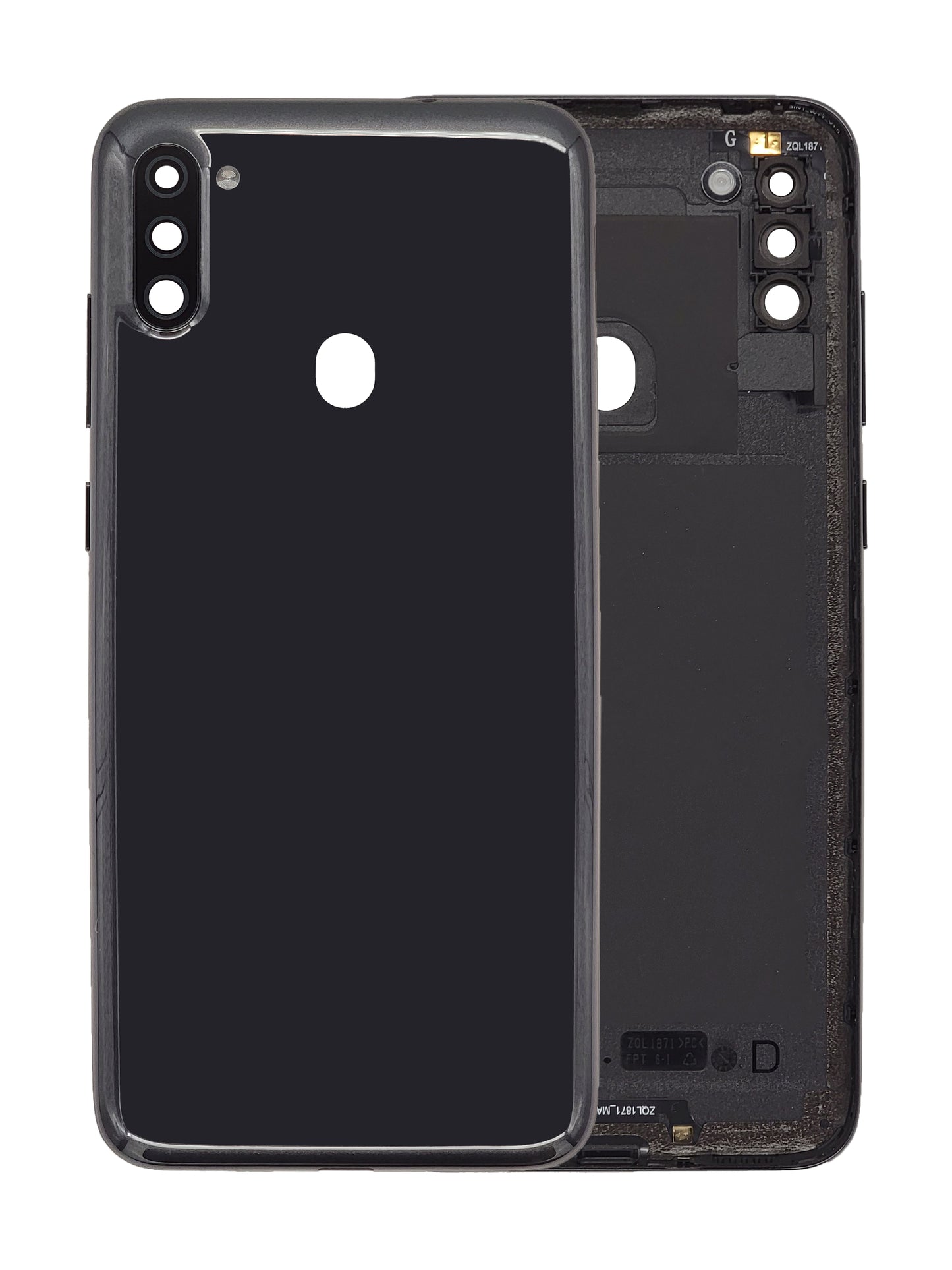 Samsung A11 2020 (A115) Back Cover (Black)