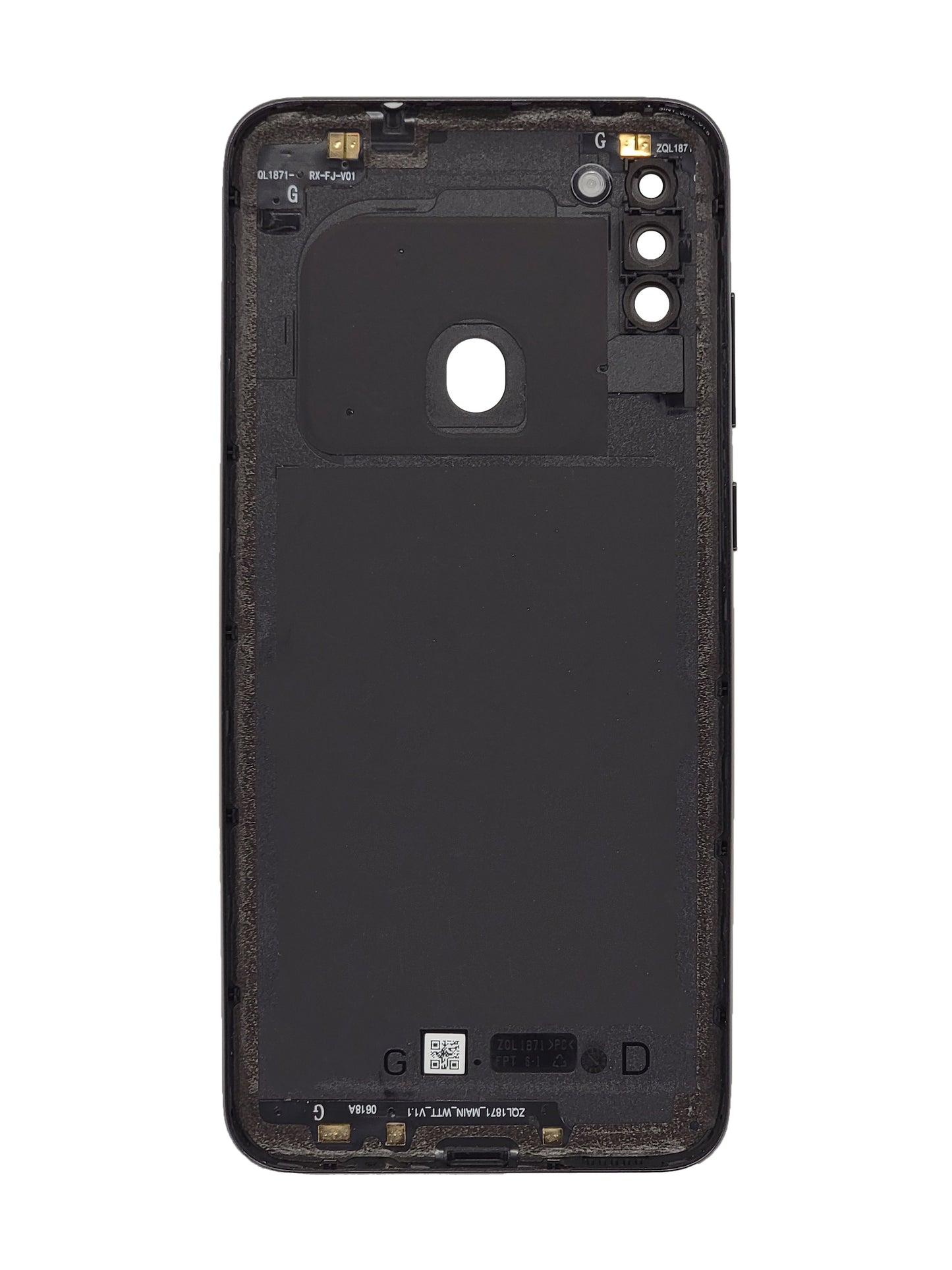 Samsung A11 2020 (A115) Back Cover (Black)
