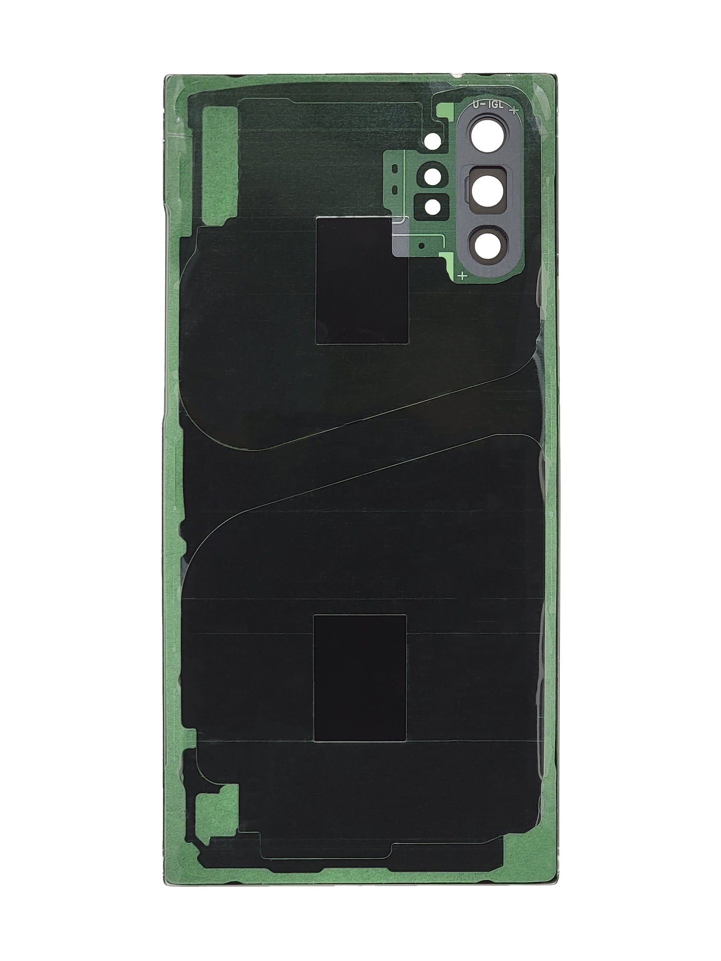 Samsung Note 10 Plus Back Cover (Black)