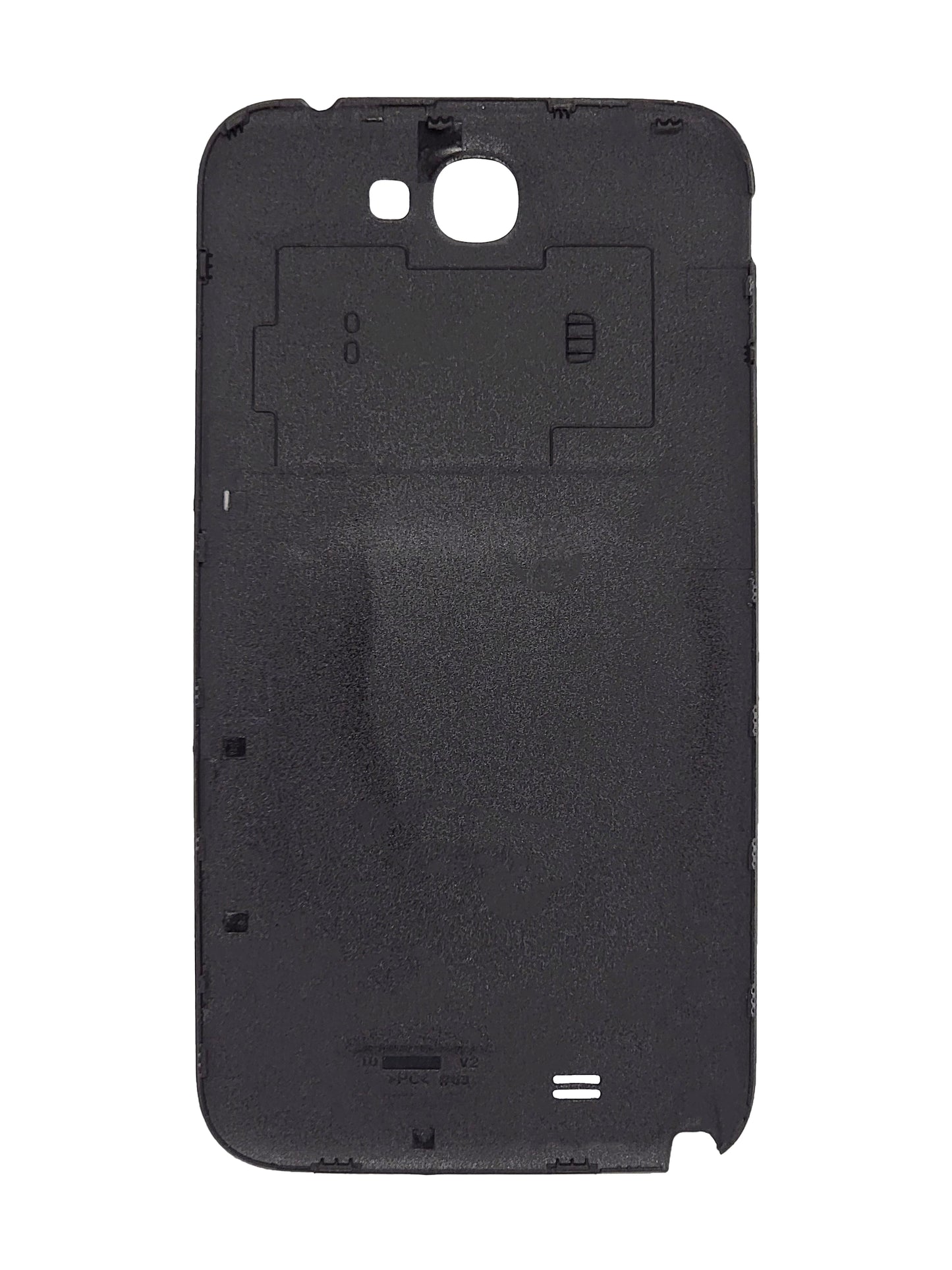 Samsung Note 2 Back Cover (Black)