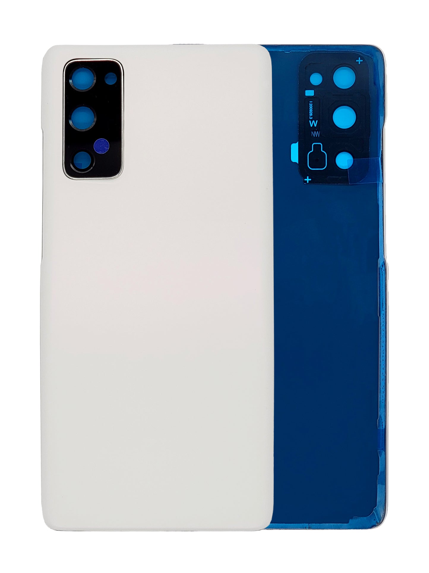 Samsung S20 FE Back Cover (White)