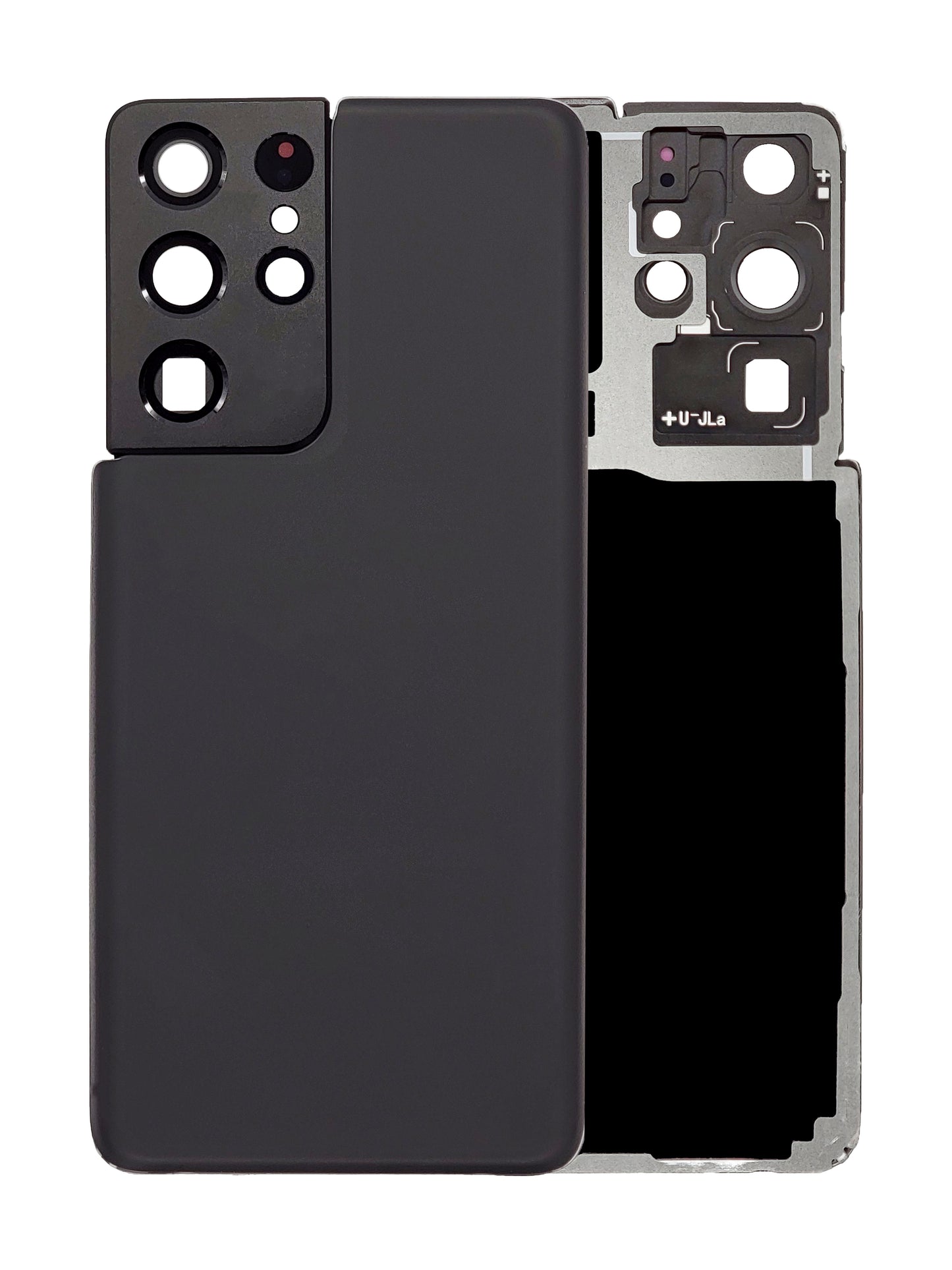 Samsung S21 Ultra Back Cover (Black)
