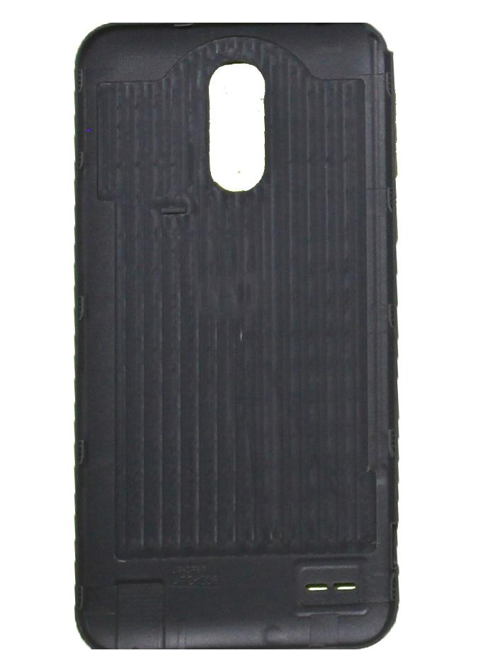 LG Stylo 3 Plus Back Cover (Black)