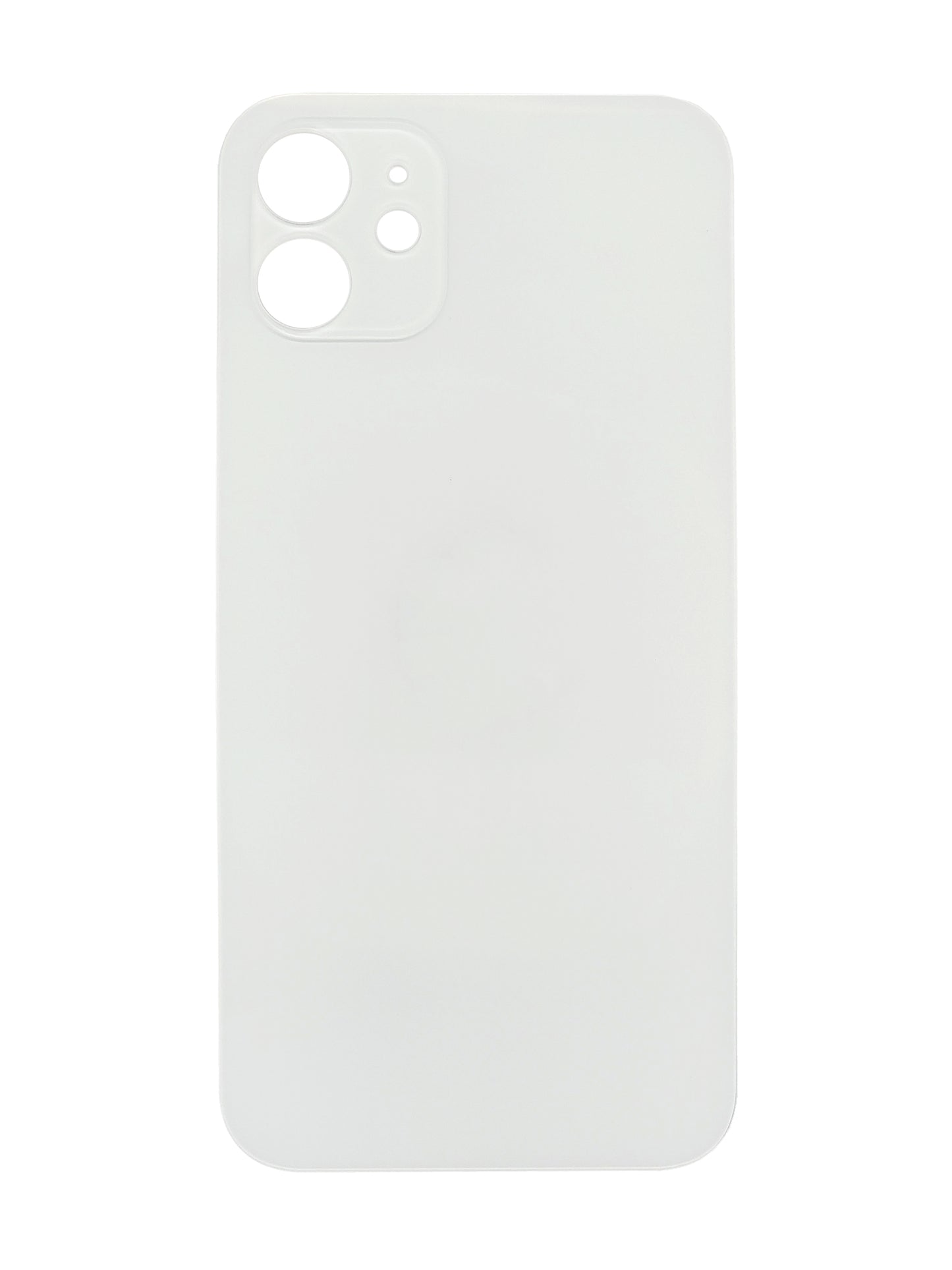 iPhone 12 Back Glass (No Logo) (White)