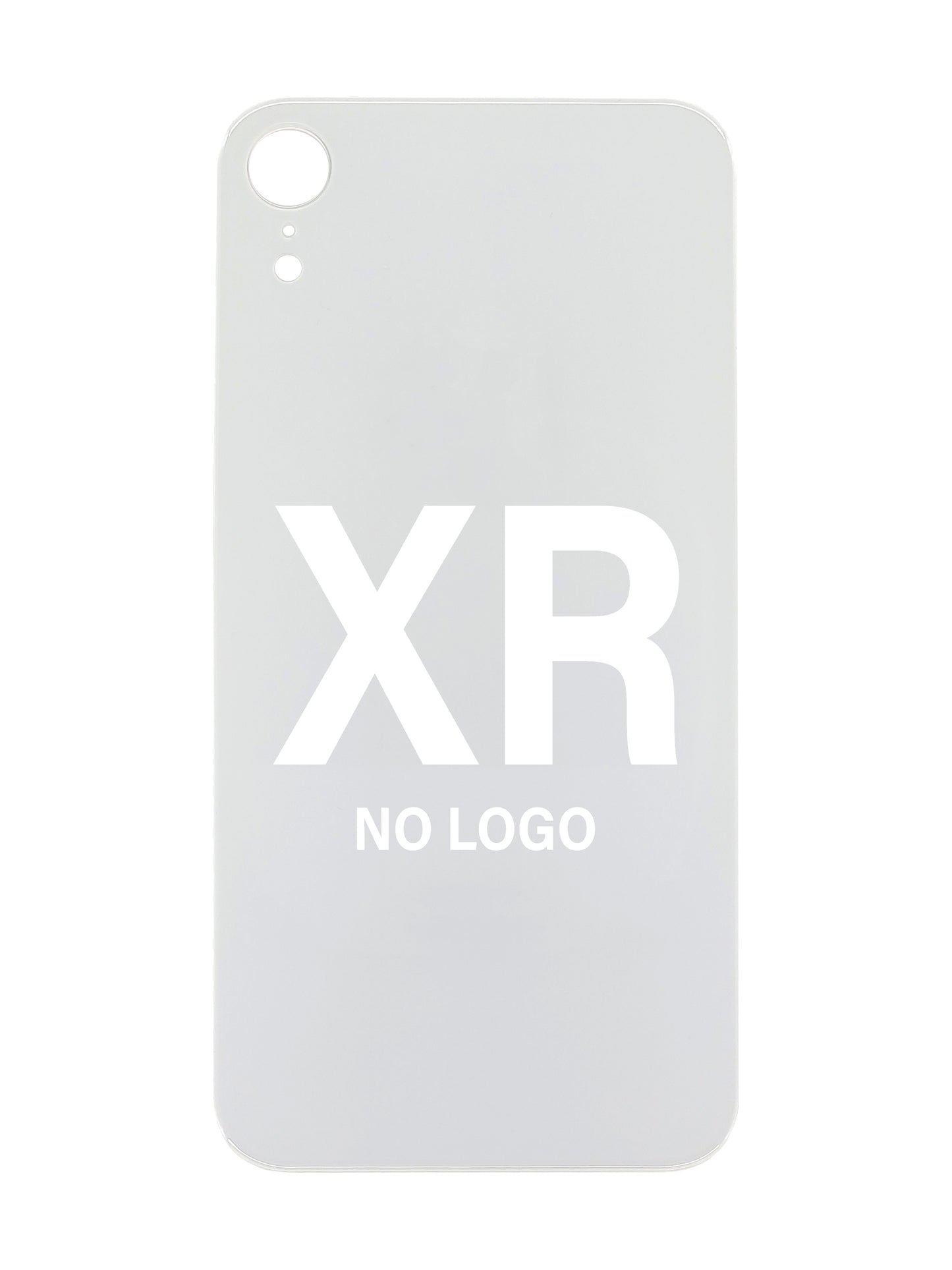 iPhone XR Back Glass (No Logo) (White)