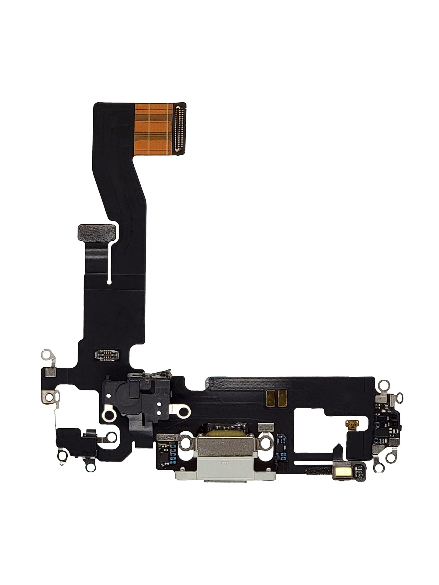 Charging Port Flex Cable for iPhone 12 Pro / 12 (SILVER) (Aftermarket)