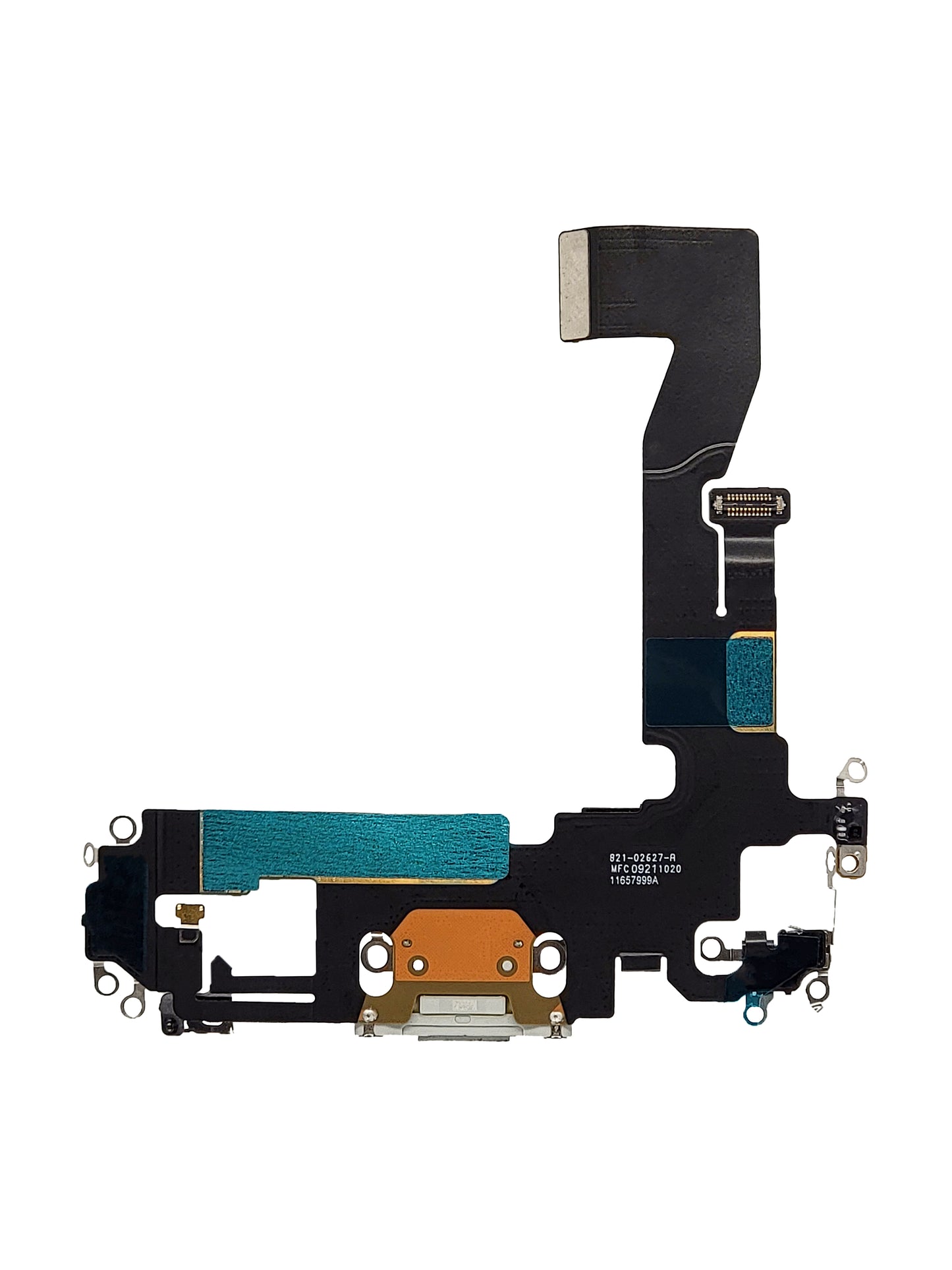 Charging Port Flex Cable for iPhone 12 Pro / 12 (SILVER) (Aftermarket)