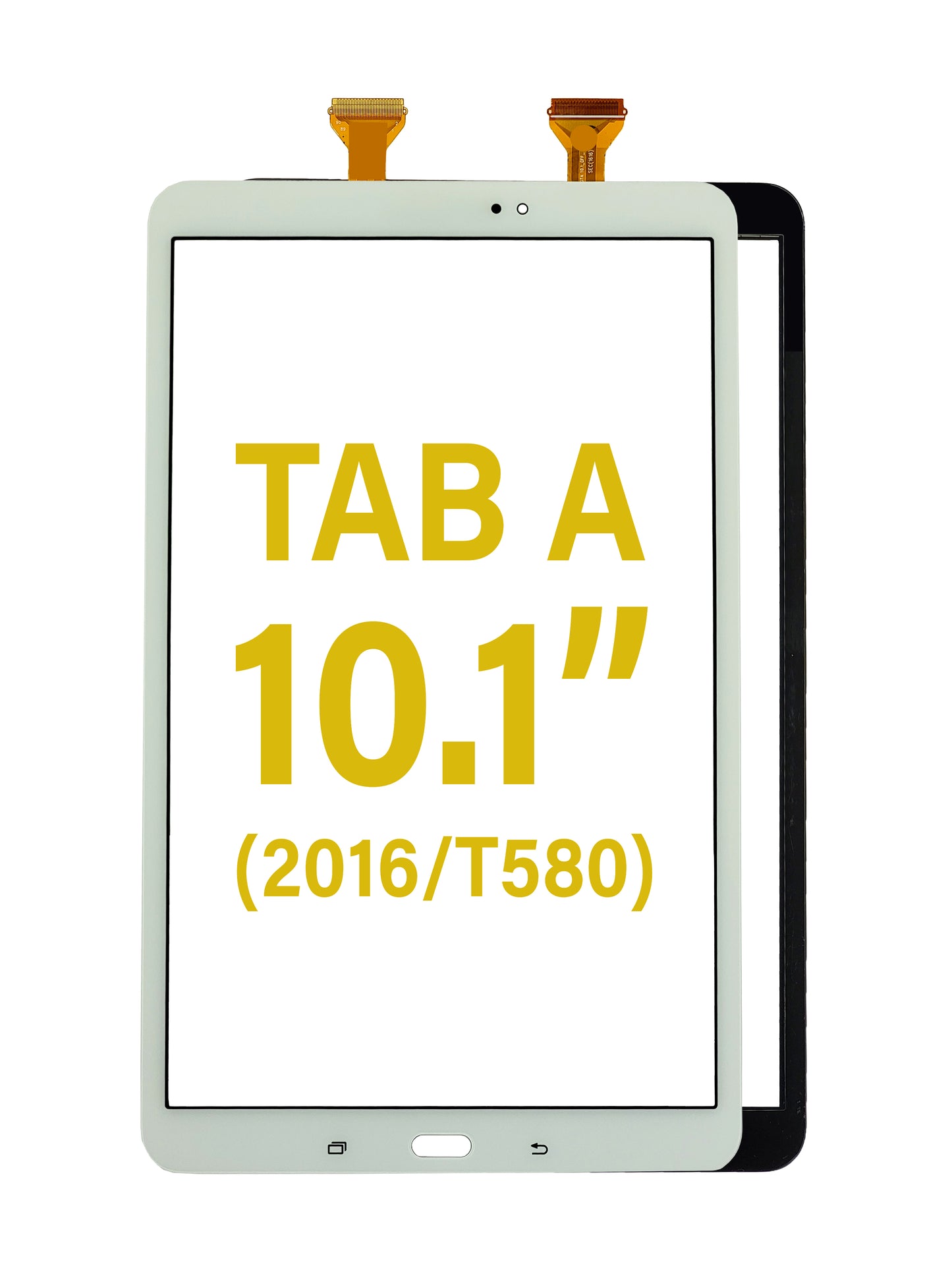 Samsung Tab A 10.1" 2016 (T580) Digitizer (Pearl White)