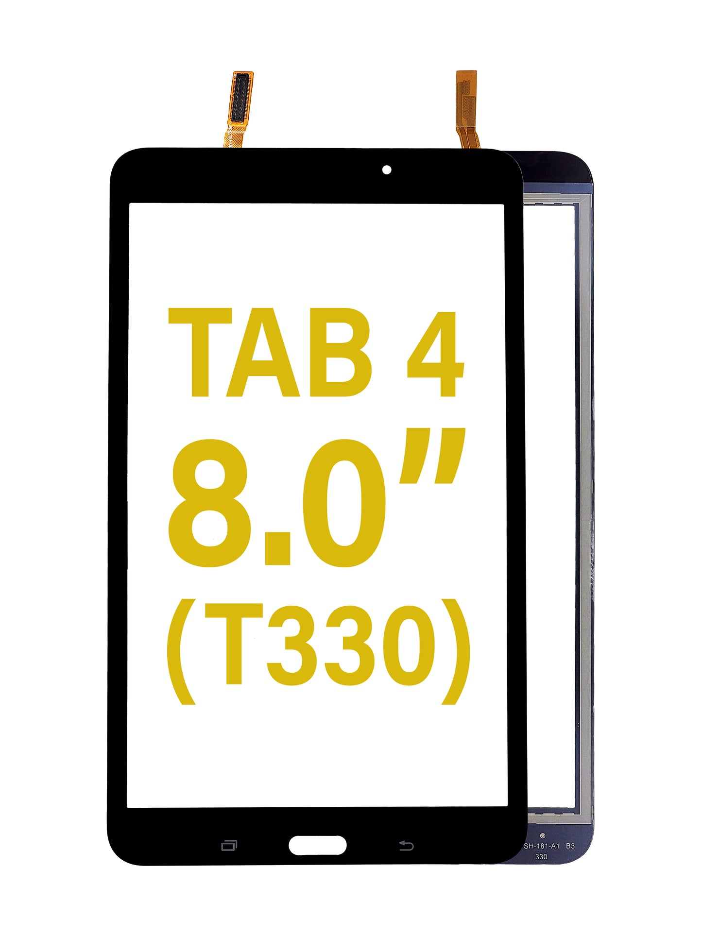 Samsung Tab 4 8.0" (T330) Digitizer (Black)
