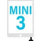 iPad Mini 3 Digitizer (Aftermarket) (White)