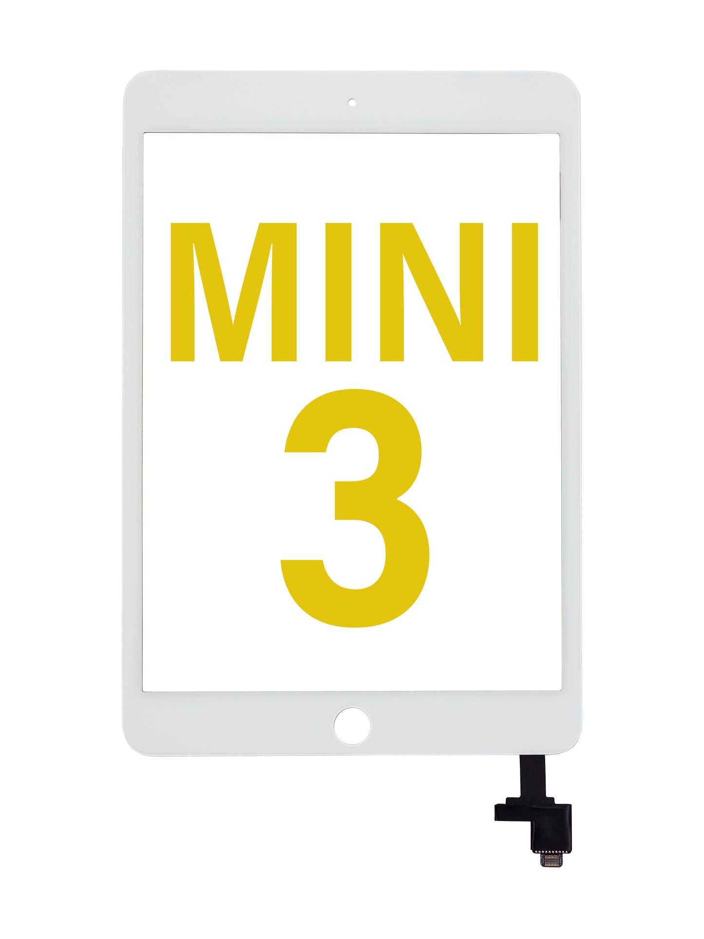 Digitizer Assembly for iPad Mini 3 (WHITE) (Premium)
