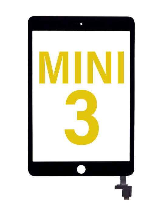 Digitizer Assembly for iPad Mini 3 (BLACK) (Premium)