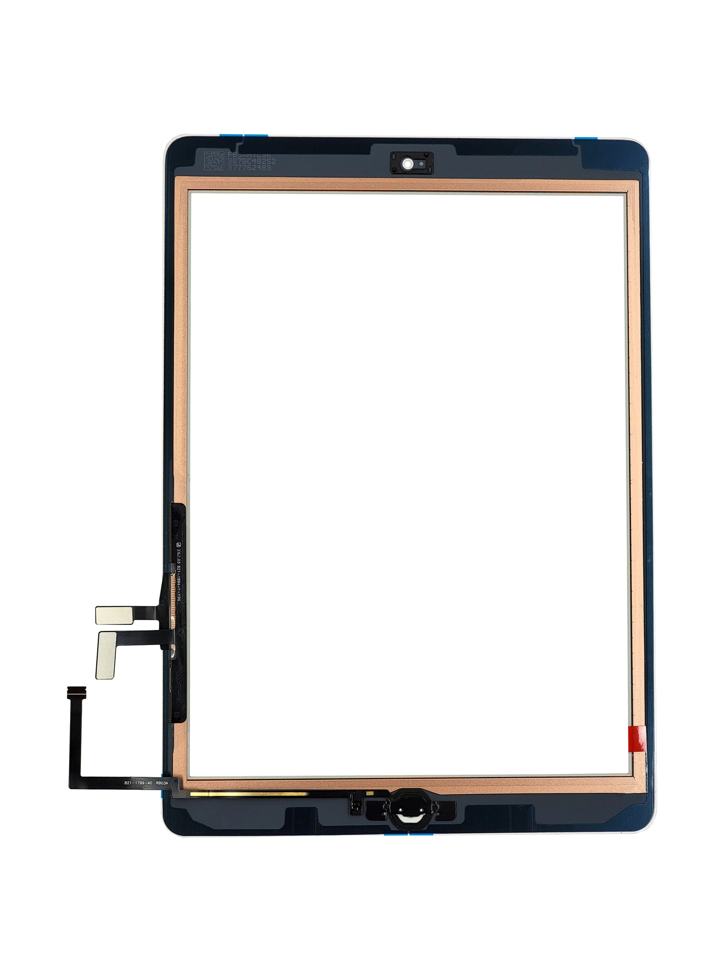 Digitizer Assembly for iPad 5 / Air 1 (Home Button Pre-Installed) (WHITE)(Premium)