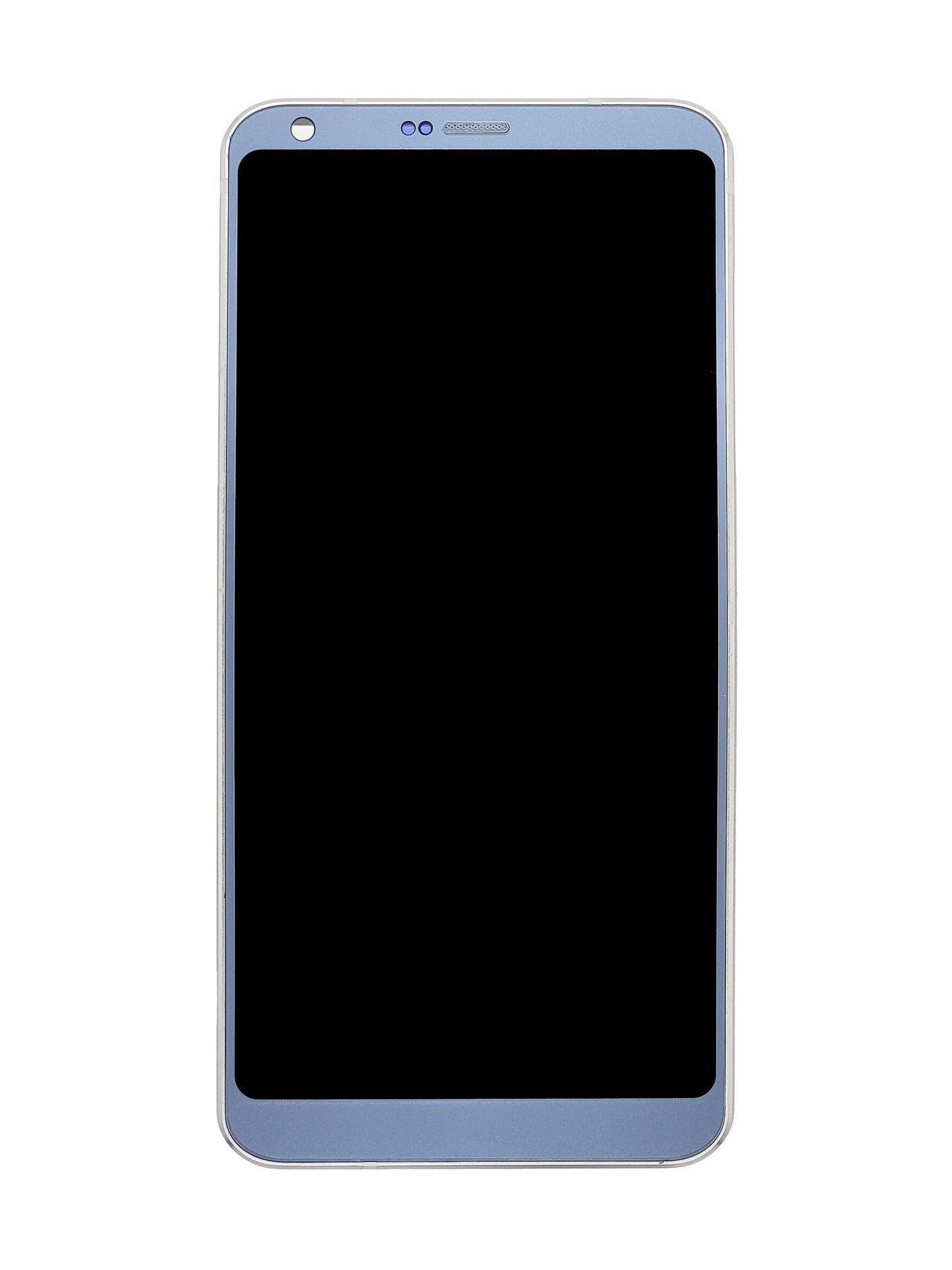 LGG G6 Screen Assembly (With The Frame) (Refurbished) (Silver)