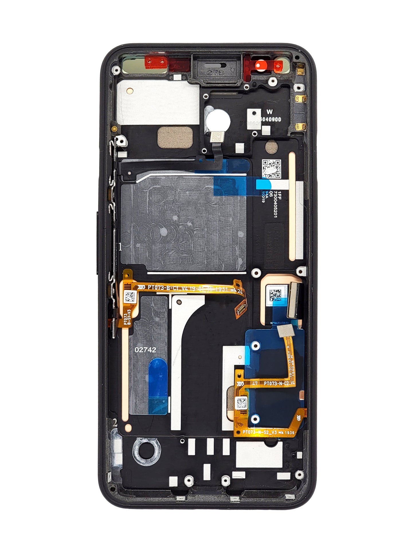 Google Pixel 4 Screen Assembly (With The Frame) (Refurbished) (Black)