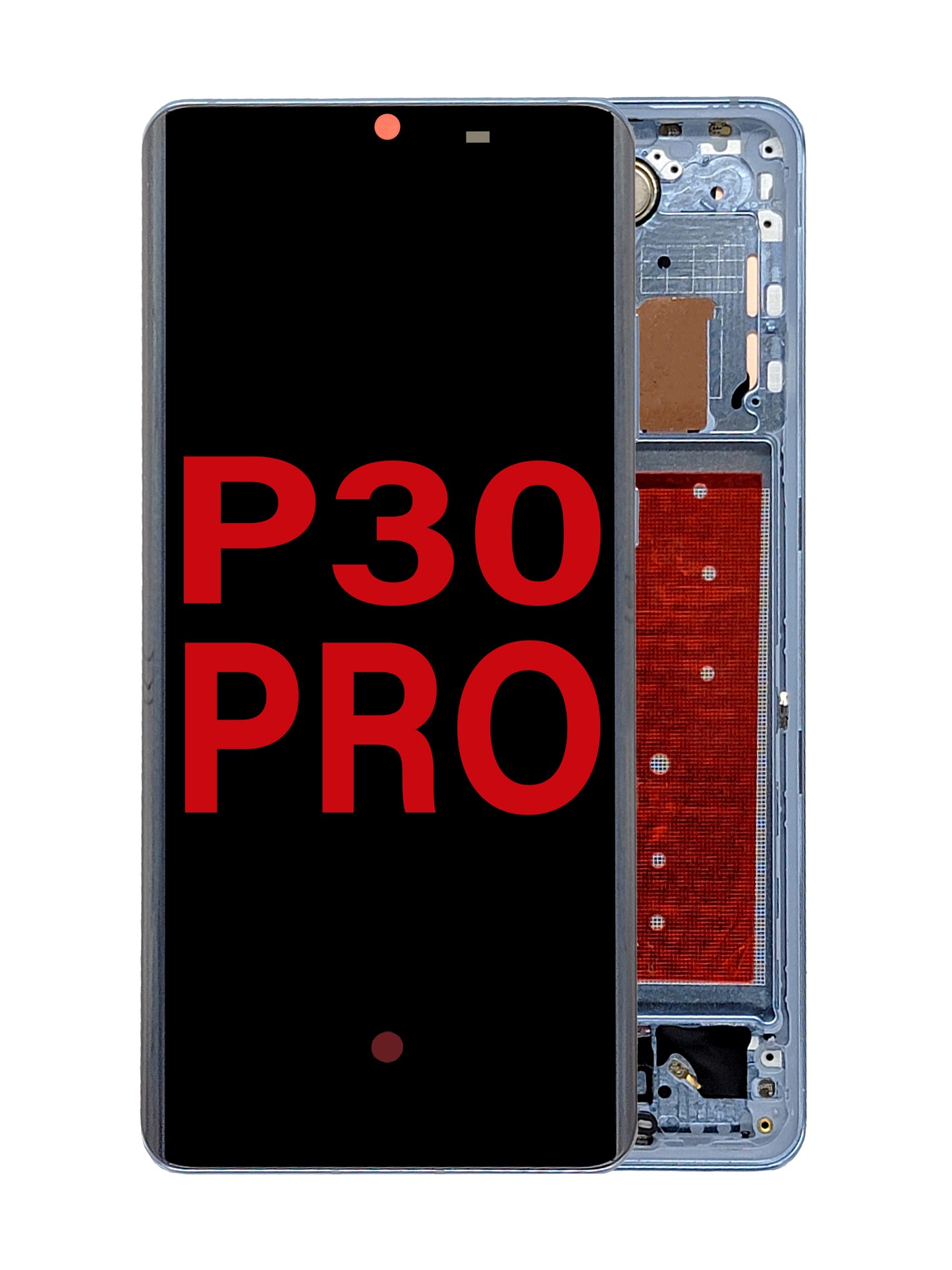 HW P30 Pro Screen Assembly (With The Frame) (OLED) (Aurora Blue)