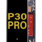 HW P30 Pro Screen Assembly (With The Frame) (Refurbished) (Black)