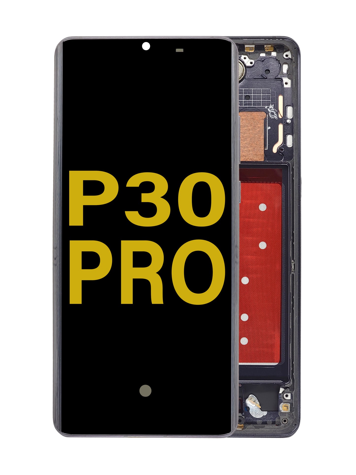 HW P30 Pro Screen Assembly (With The Frame) (Service Pack) (Black)