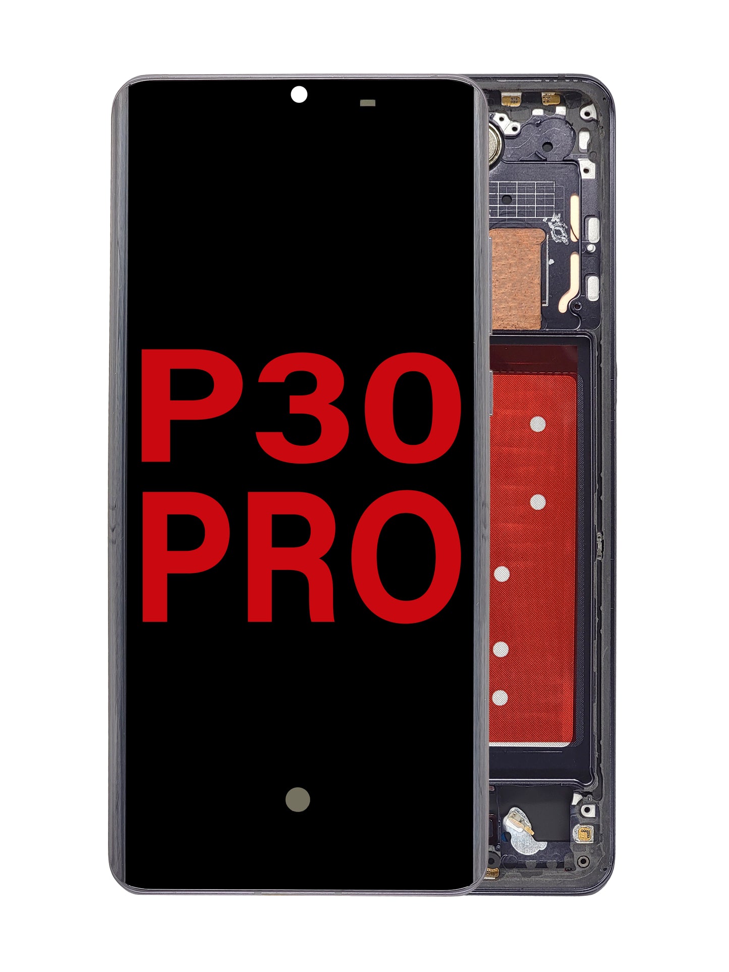 HW P30 Pro Screen Assembly (With The Frame) (OLED) (Black)