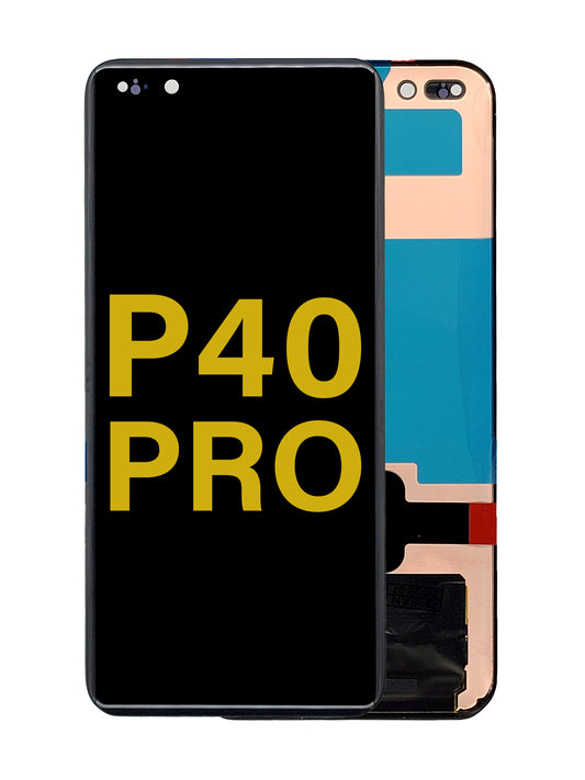 Huawei P40 Pro Screen Assembly (Without The Frame) (Refurbished) (Black)