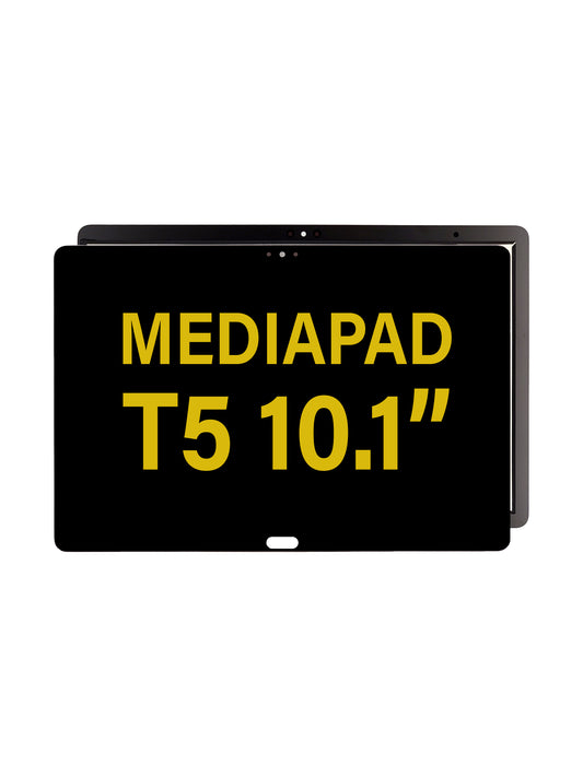 HW MediaPad T5 10.1" Screen Assembly (Wifi Version) (Refurbished) (Black)