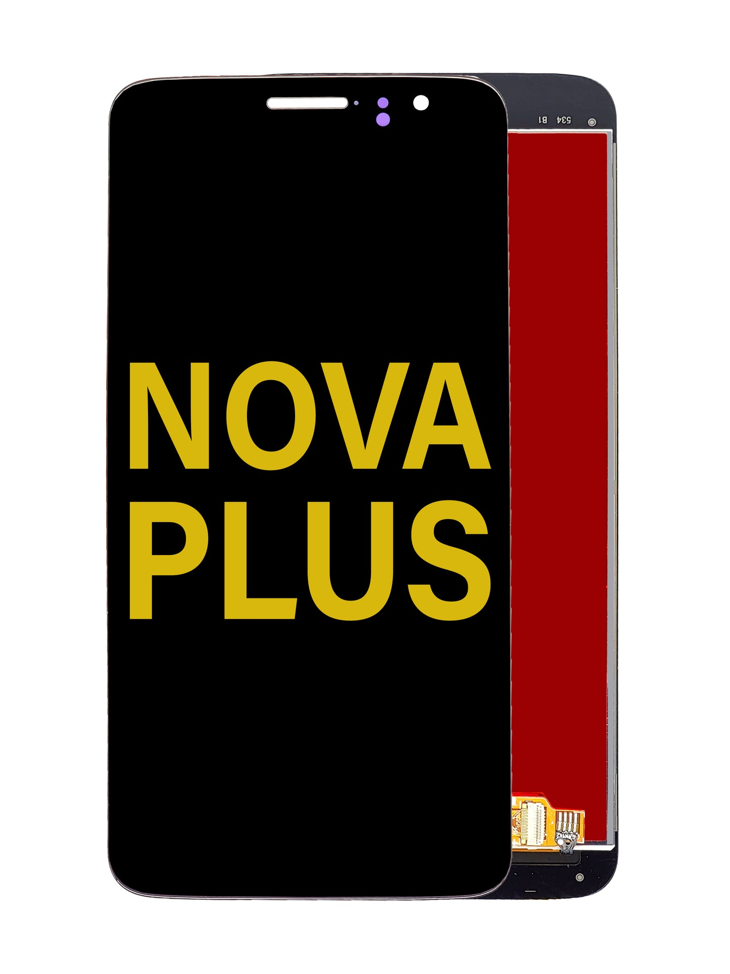 HW Nova Plus Screen Assembly (Without The Frame) (Refurbished) (White)