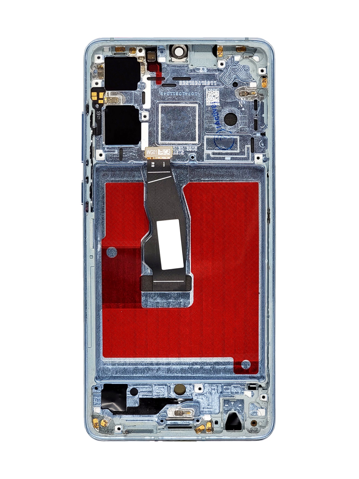 HW P30 Screen Assembly (With The Frame) (OLED) (Breathing Crystal)