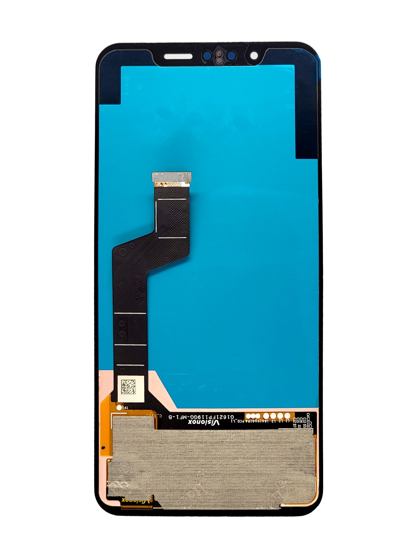 LGG G8S ThinQ Screen Assembly (Without The Frame) (Refurbished) (Black)