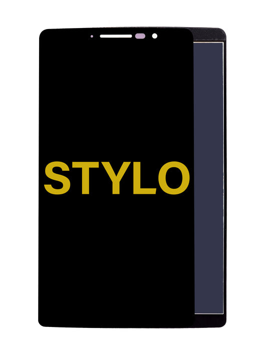 LGS Stylo Screen Assembly (Without The Frame) (Refurbished) (Black)