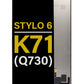 LGS Stylo 6 / K71 (Q730) Screen Assembly (Without The Frame) (Refurbished) (Black)