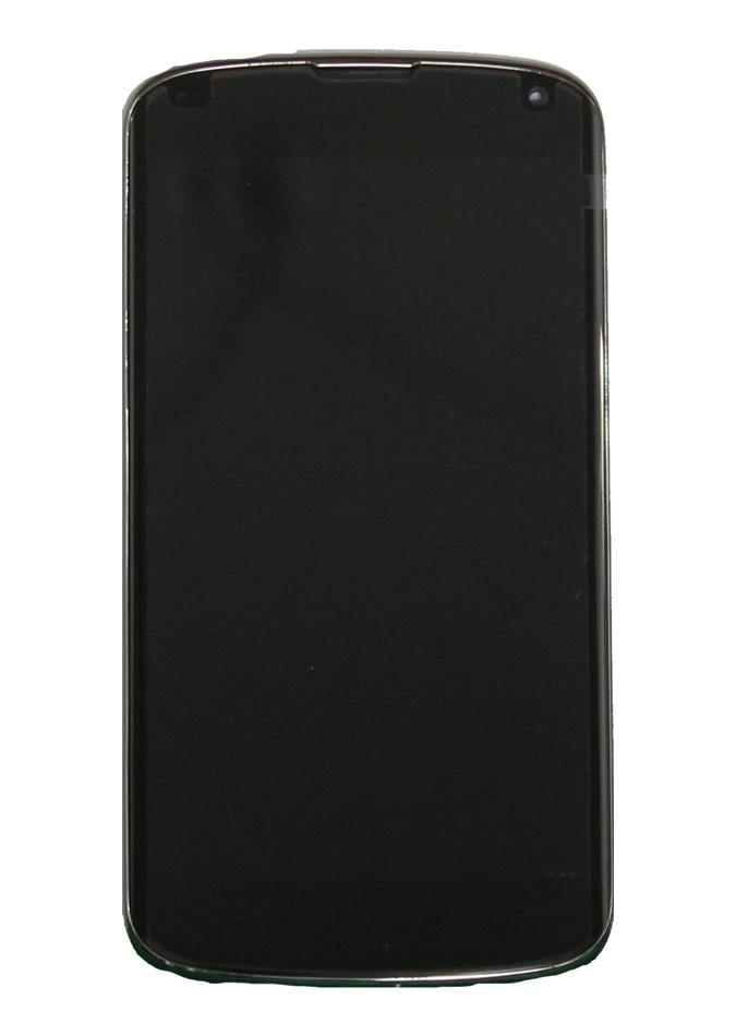 LGN Nexus 4 Screen Assembly (Without The Frame) (Refurbished) (Black)