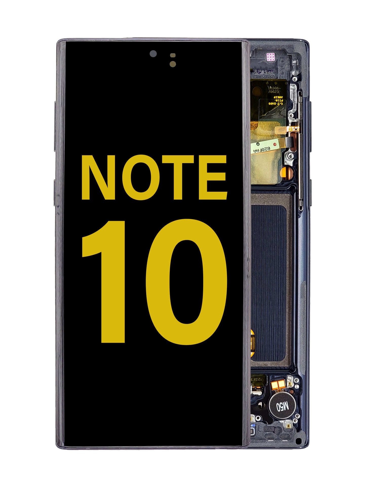 OLED Assembly with Frame for Galaxy Note 10 N970 (AURA BLACK) (Service Pack)