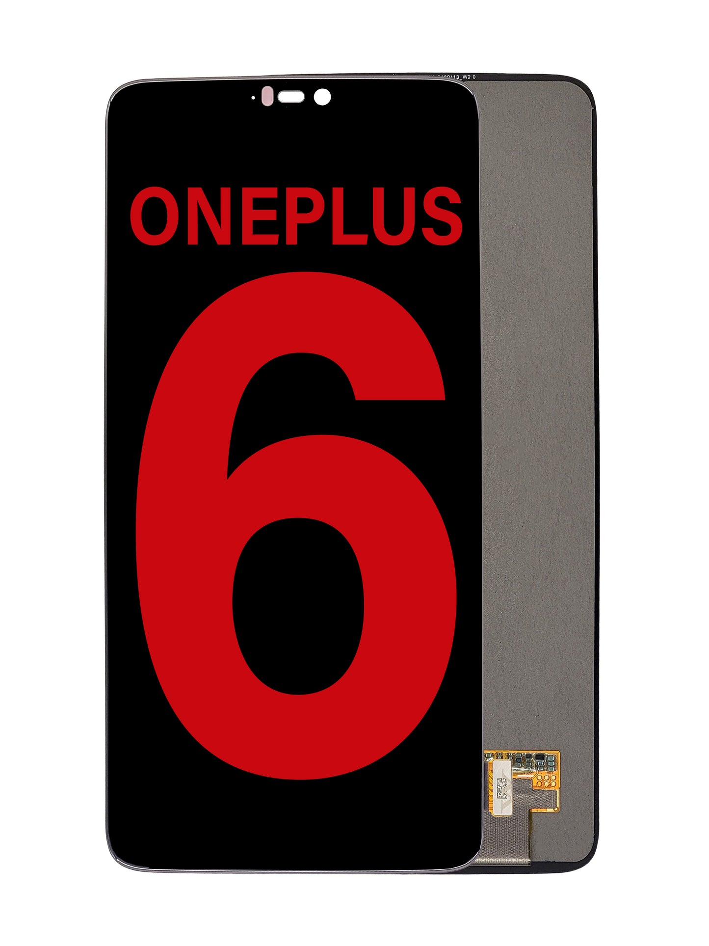 OPS 1+6 Screen Assembly (Without The Frame) (OLED) (Black)