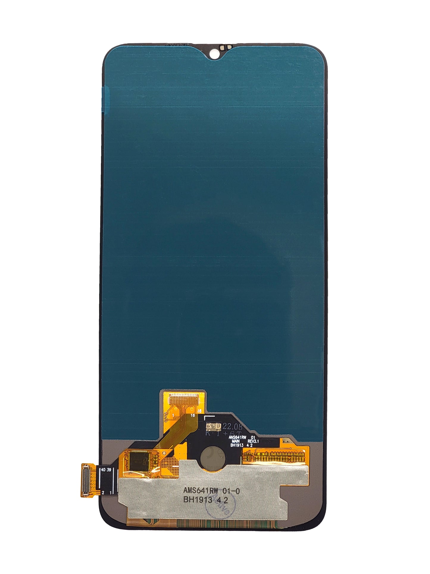 OPS 1+6T Screen Assembly (Without The Frame) (OLED) (Black)