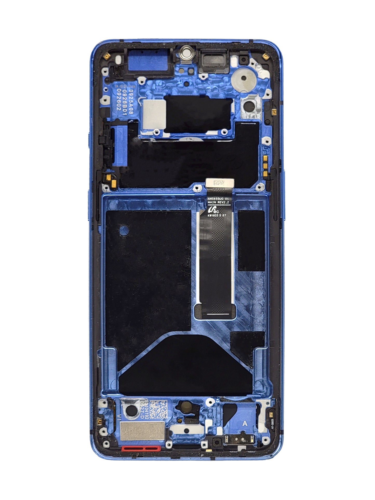 OPS 1+7T Screen Assembly (With The Frame) (Refurbished) (Blue)