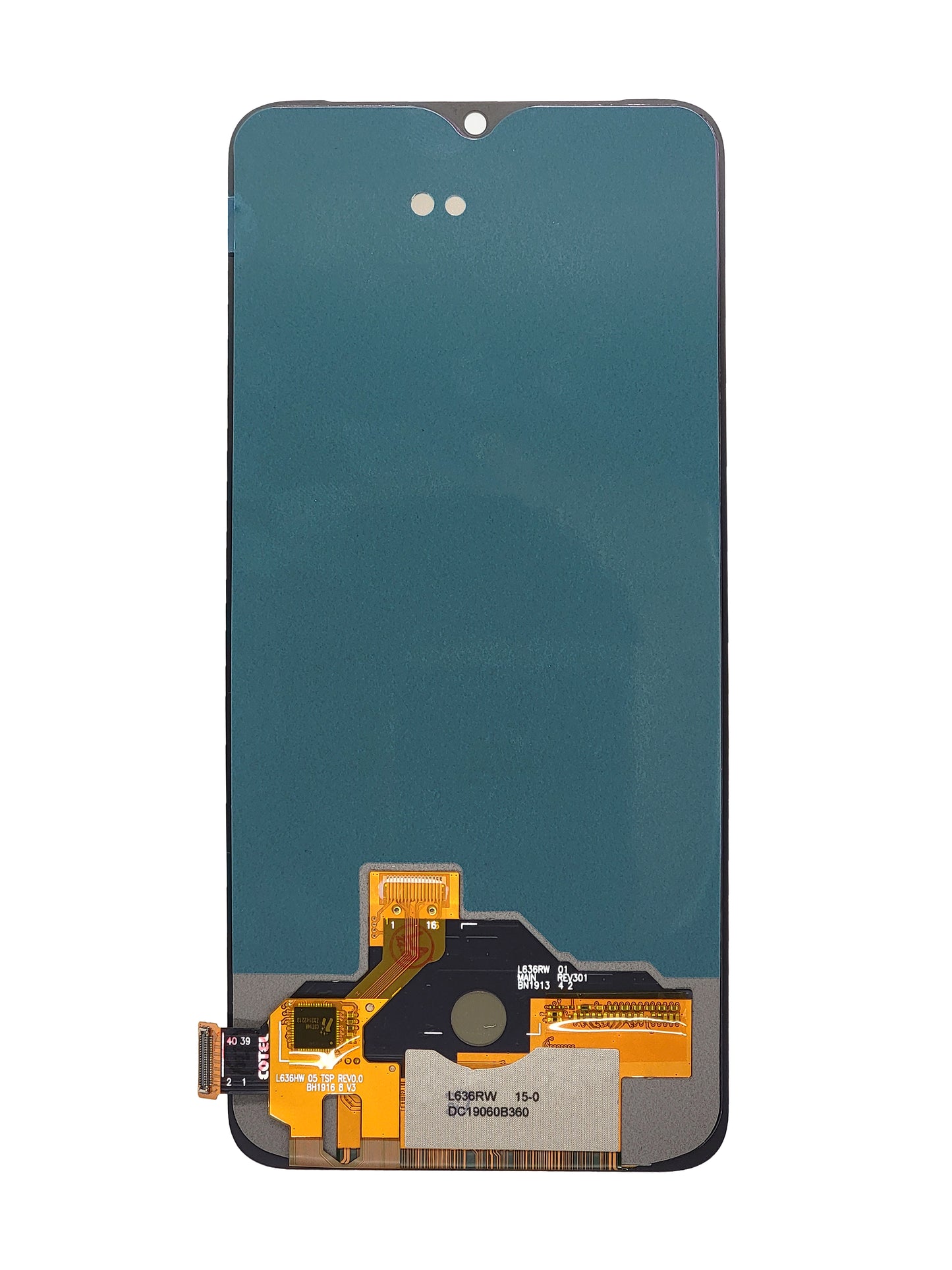 OPS 1+7 Screen Assembly (Without The Frame) (OLED) (Black)