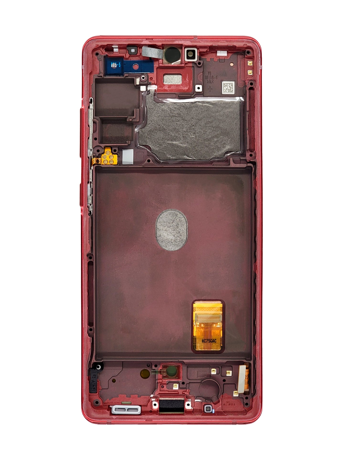 OLED Assembly with Frame for Galaxy S20 FE (G780) (CLOUD RED) (Premium)