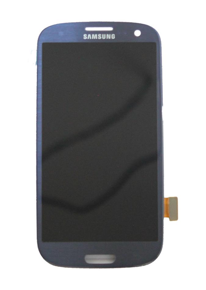LCD Assembly without Frame for Galaxy S3 (BLUE) (Premium)