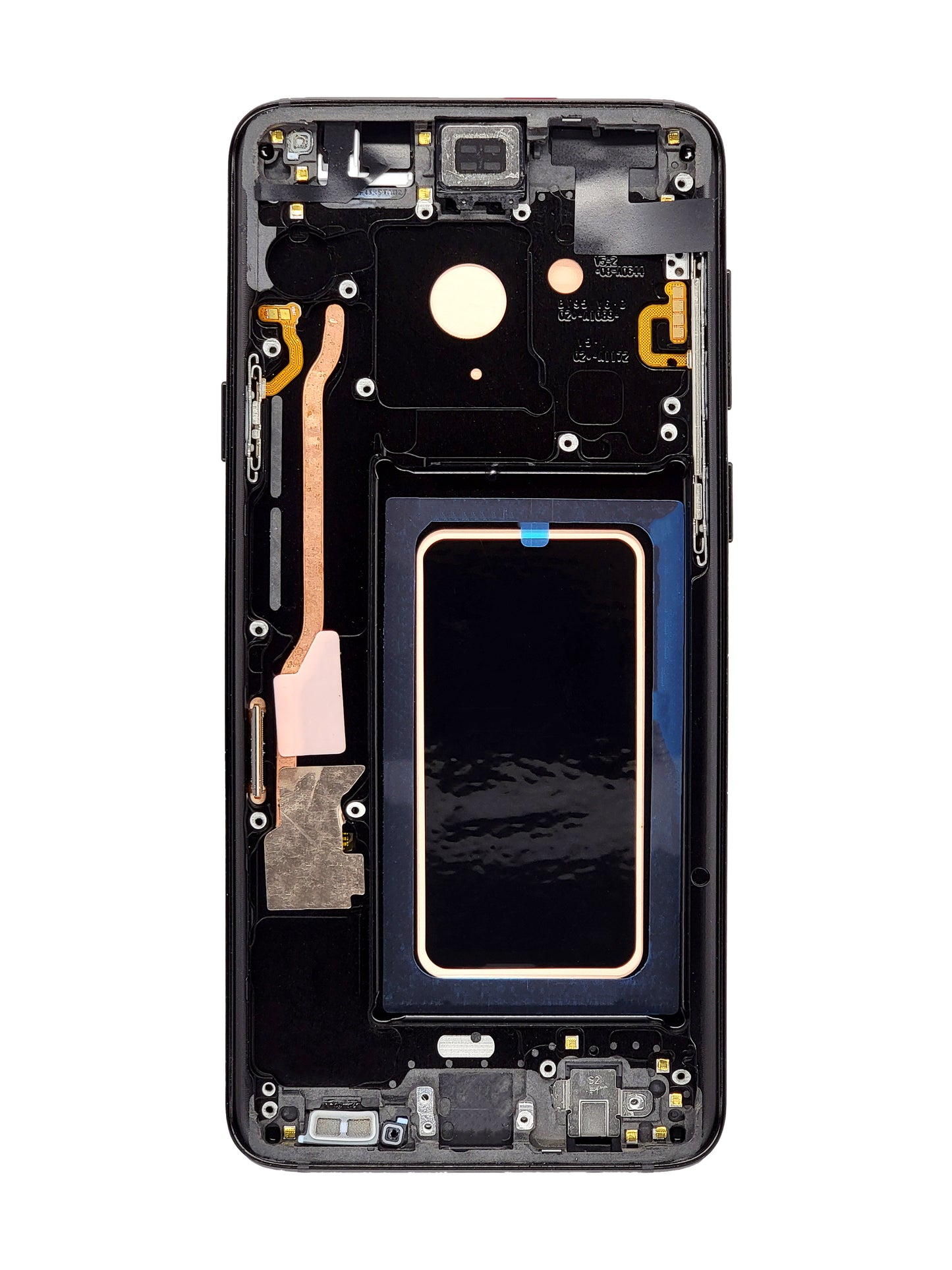 OLED Assembly with Frame for Galaxy S9 Plus G965 (MIDNIGHT BLACK) (Aftermarket)