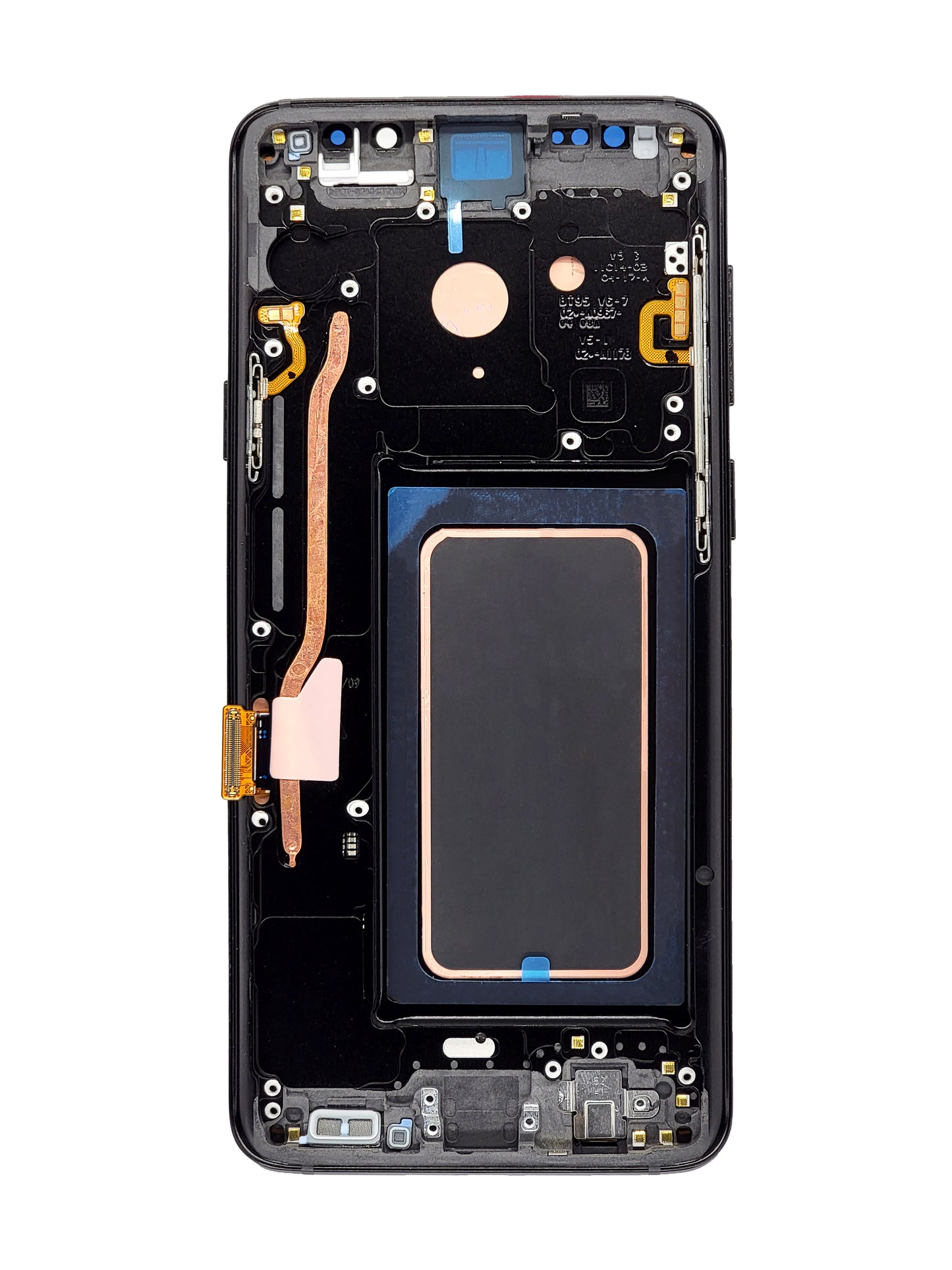 OLED Assembly with Frame for Galaxy S9 Plus G965 (MIDNIGHT BLACK) (Premium)