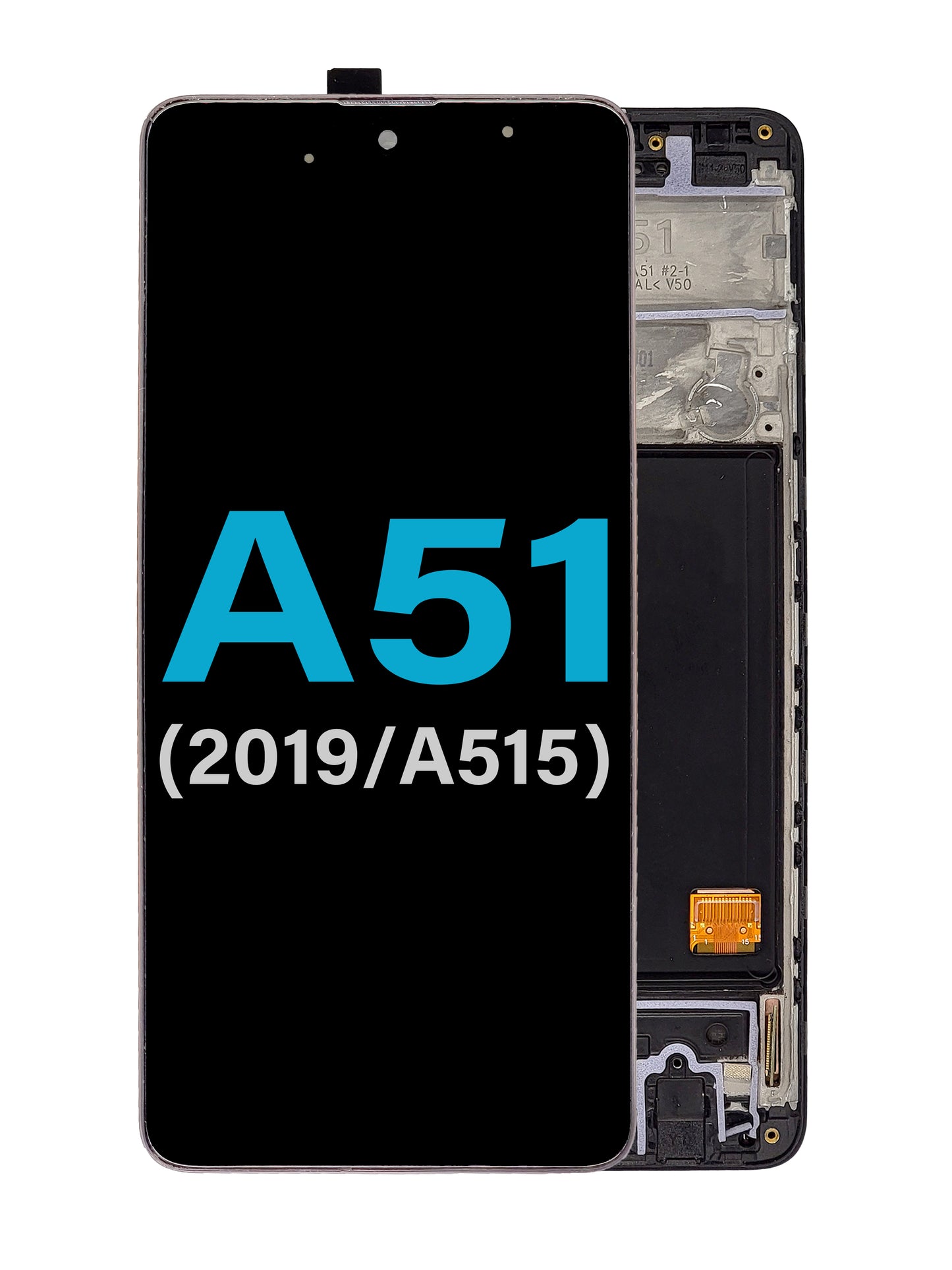 Samsung A51 2019 (A515) (4G) Screen Assembly (With The Frame) (Incell) (Black)