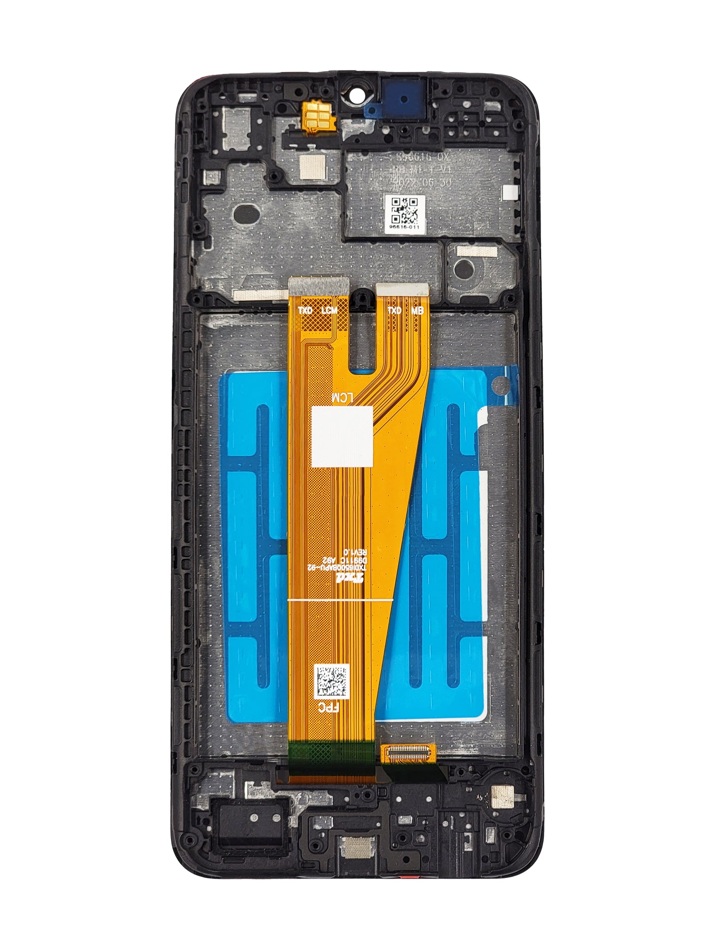 Samsung A04 2022 (A045) Screen Assembly (With The Frame) (Refurbished) (Black)