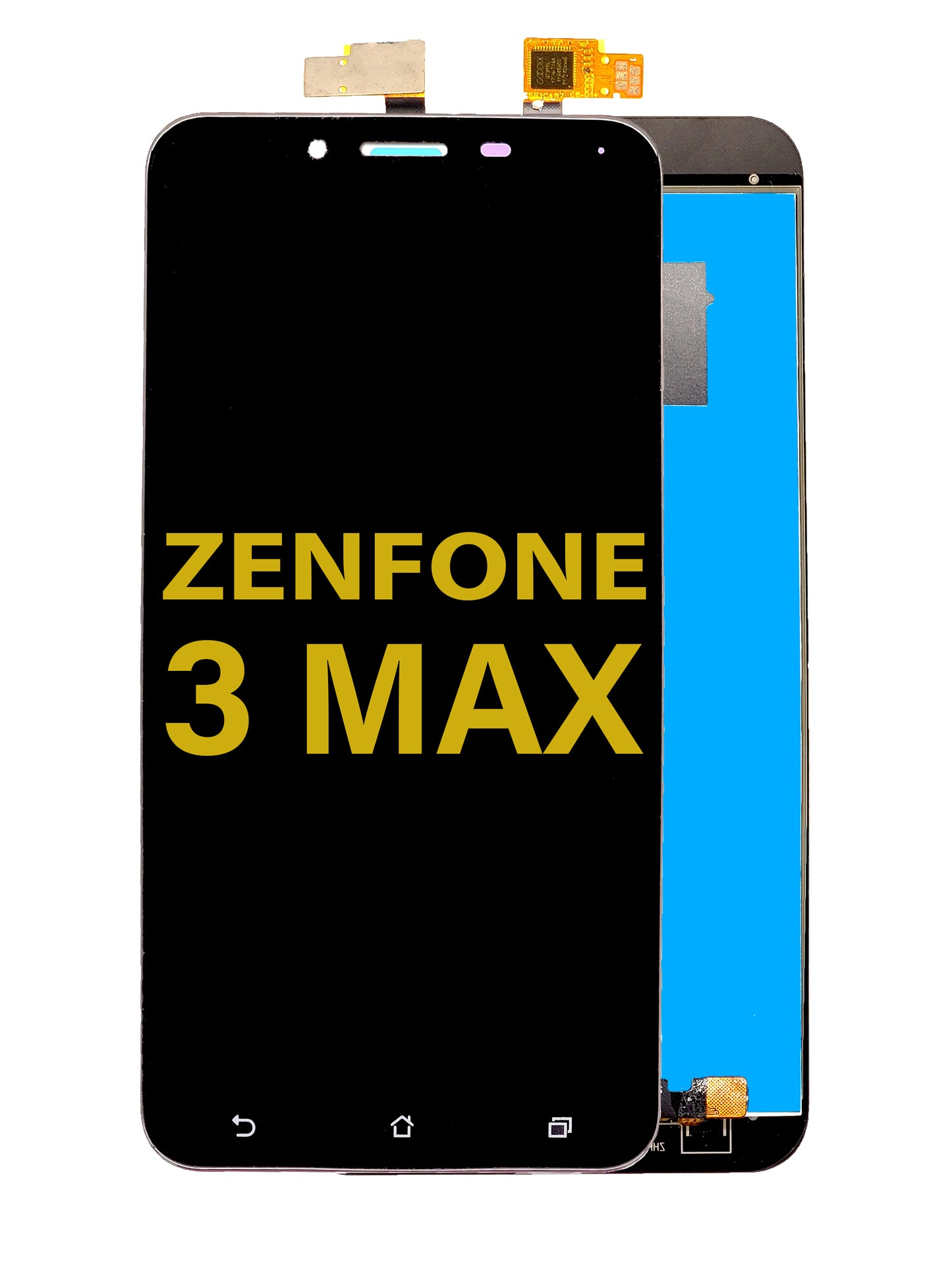 Zenfone 3 Max (ZC553KL) Screen Assembly (Without The Frame) (Refurbished) (Black)