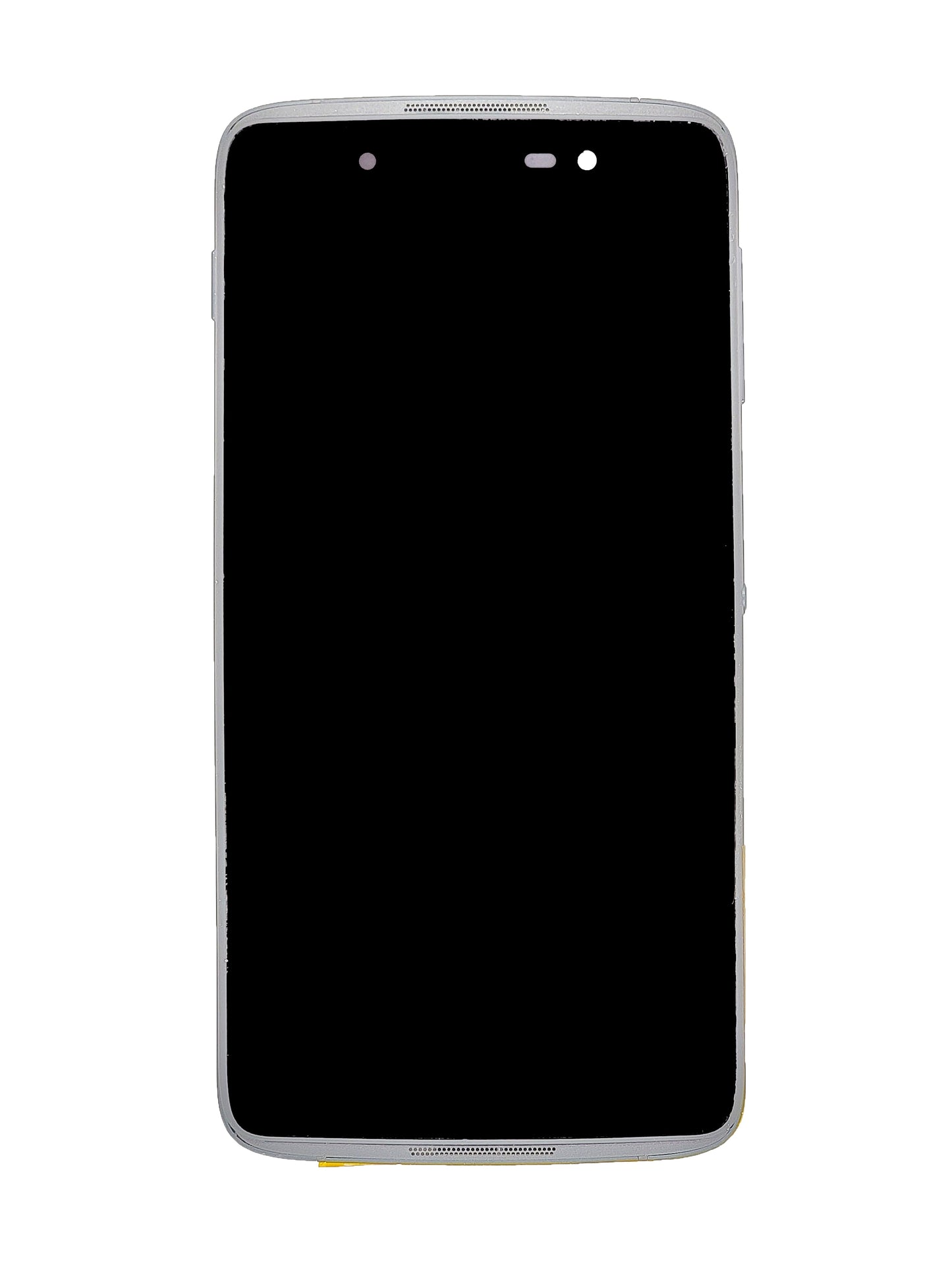 BB DTEK50 Screen Assembly (With The Frame) (Refurbished) (Black)