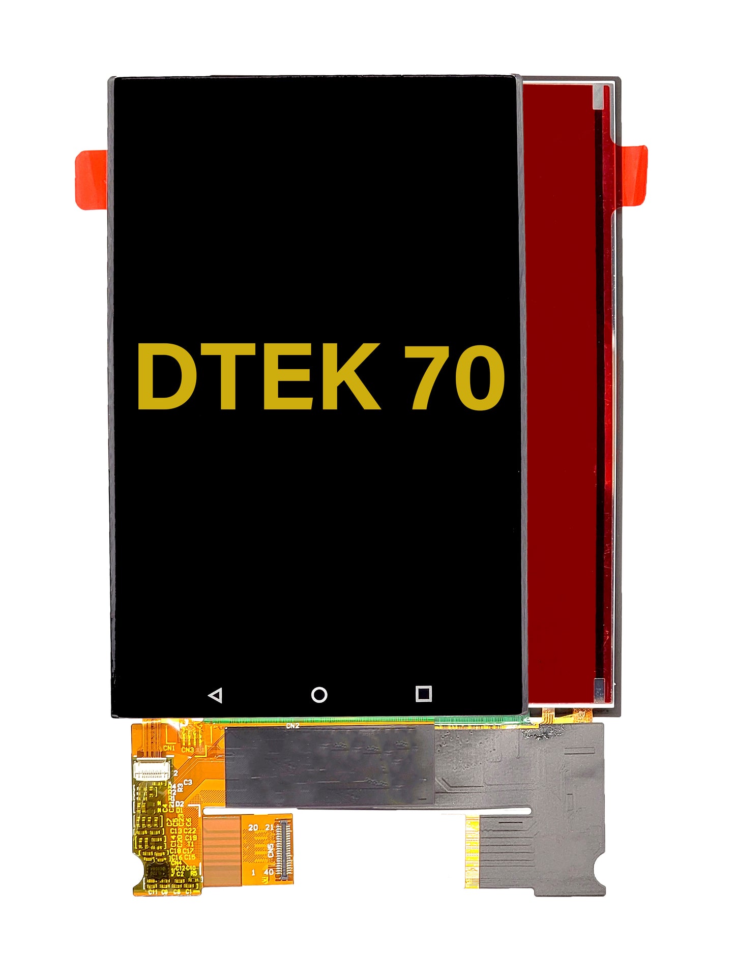 BB DTEK70 / KEY1 Screen Assembly (Without The Frame) (Refurbished) (Black)