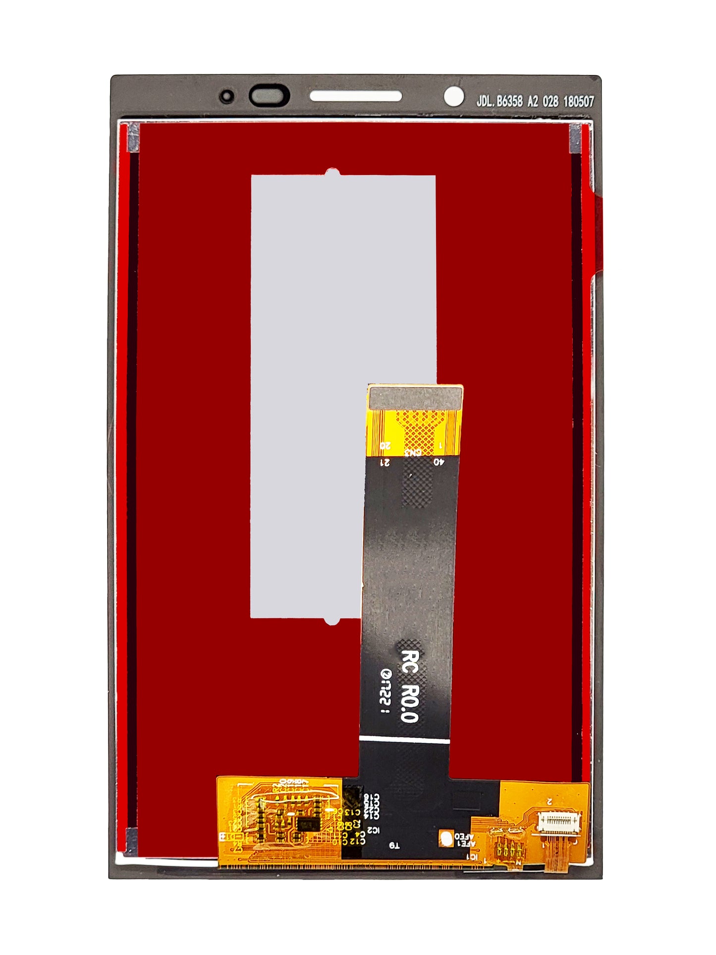 BB KEY2 LE Screen Assembly (Without The Frame) (Refurbished) (Black)