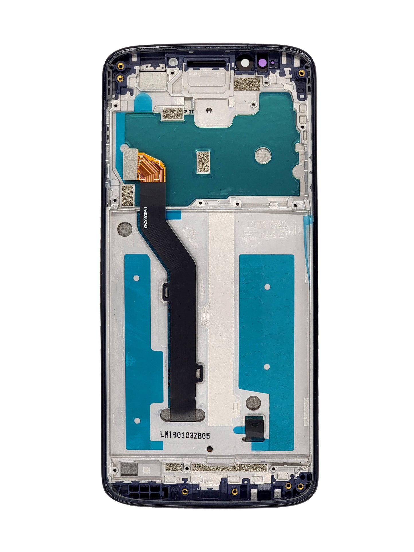 Motorola G6 Play (USA Version) (XT1922-6/7/9) Screen Assembly (With The Frame) (Refurbished) (Black)