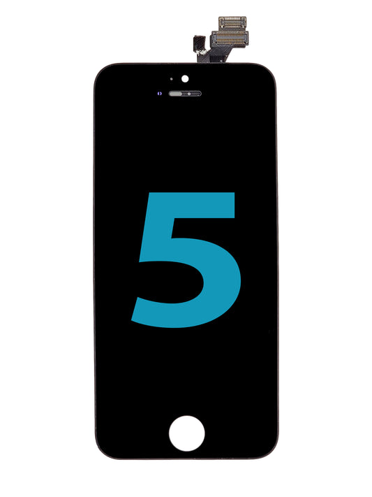 iPhone 5 LCD Assembly (Aftermarket) (Black)