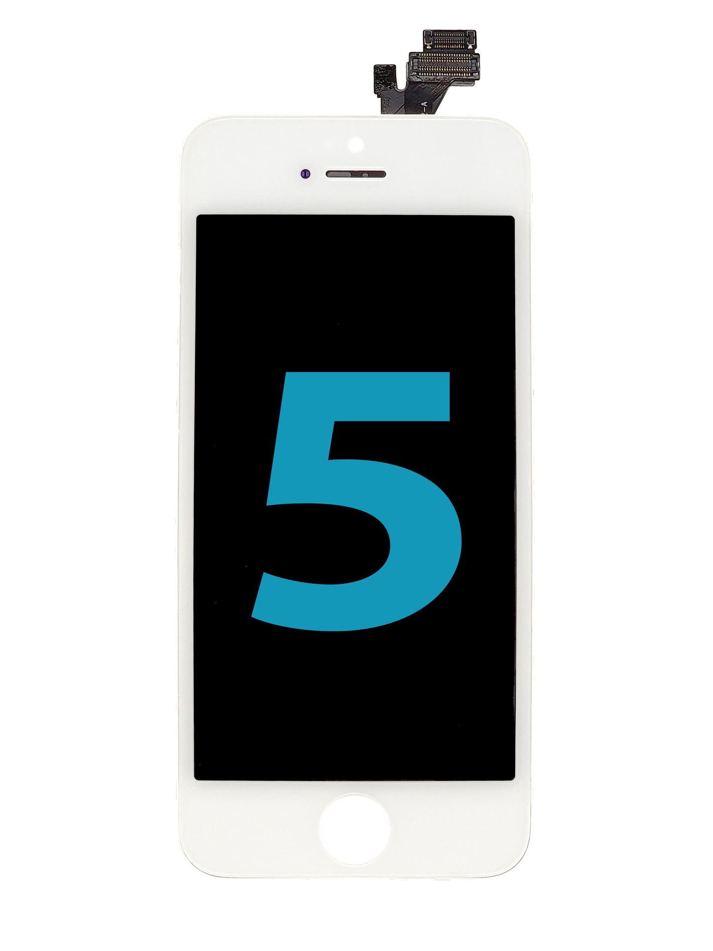 iPhone 5 LCD Assembly (Aftermarket) (White)